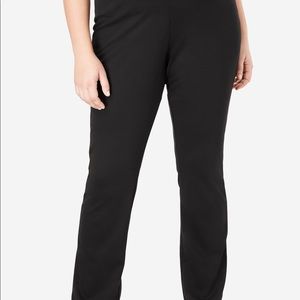 Bootcut Ponte Knit Pants